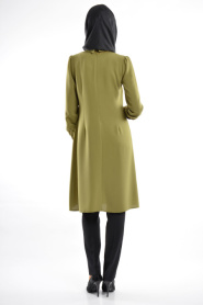Nayla Collection - Khaki Hijab Tunic 5202HK - Thumbnail