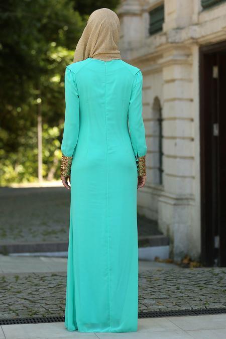 Nayla Collection - Mint Dress 456MINT - 3