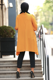 Nayla Collection - Mustard Hijab Tunic 5000HR - Thumbnail