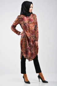 Nayla Collection - Pattern Hijab Tunic 526-01DSN - Thumbnail