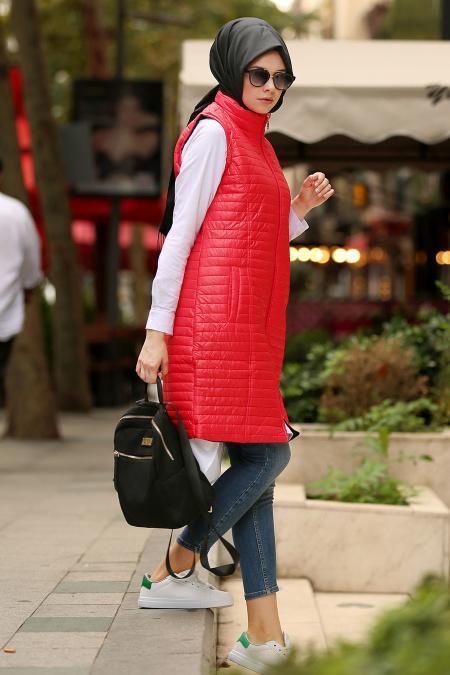 Nayla Collection - Rouge Gilet Gonflable 5001K - 3