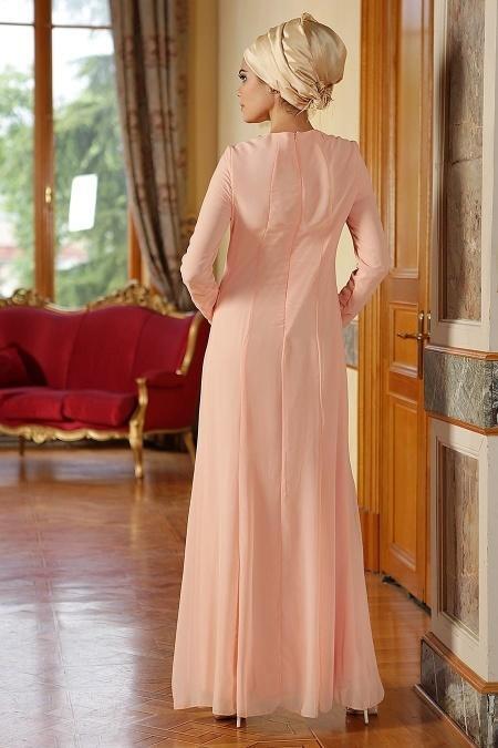Nayla Collection - Somon Elbise 7012SMN - 3