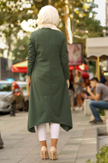 Nayla Collection - Vert Tunique 53140Y - 2