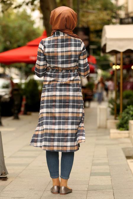 Nayla Collection - Yellowish Brown Tunic 83401TB - 2