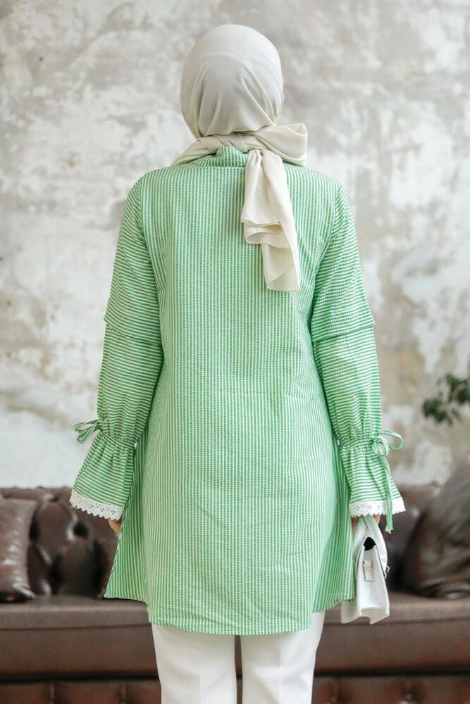 Almond Green High Quality Shirt 11251CY - 4