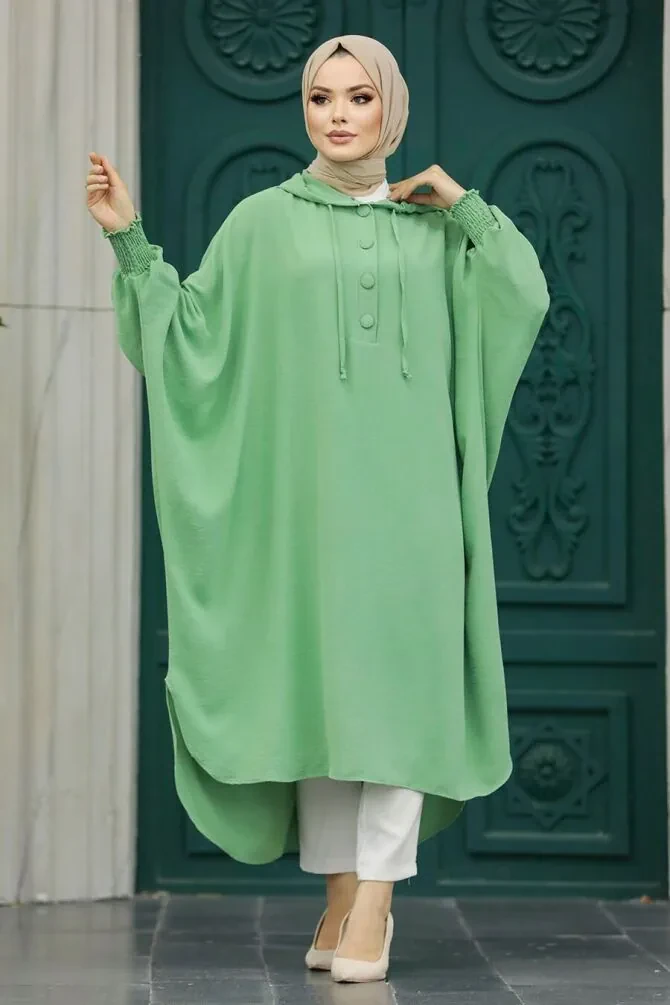 Almond Green High Quality Tunic 20532CY - 1