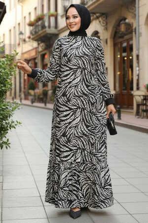 Beige High Quality Dress 22970BEJ - 1