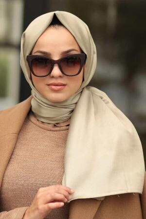 Neva Style - Beige Shawl 7501BEJ - 1