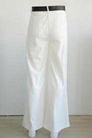 Neva Style - Beyaz Tesettür Pantolon 1087B - Thumbnail