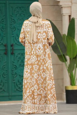 Biscuit High Quality Dress 50006BS - 3