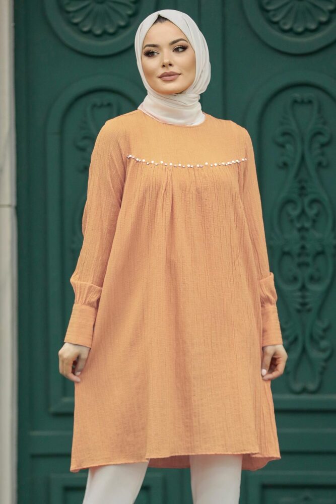 Biscuit Islamic Clothing Tunic 614BS - 1