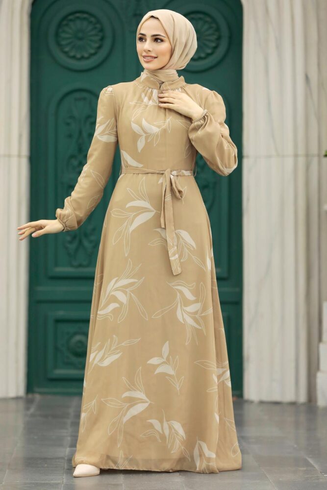 Biscuit Long Dress 279315BS - 2
