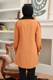 Neva Style - Biscuit Modest Tunic 5691BS - Thumbnail
