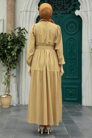 Biscuit Muslim Dress 11015BS - 3
