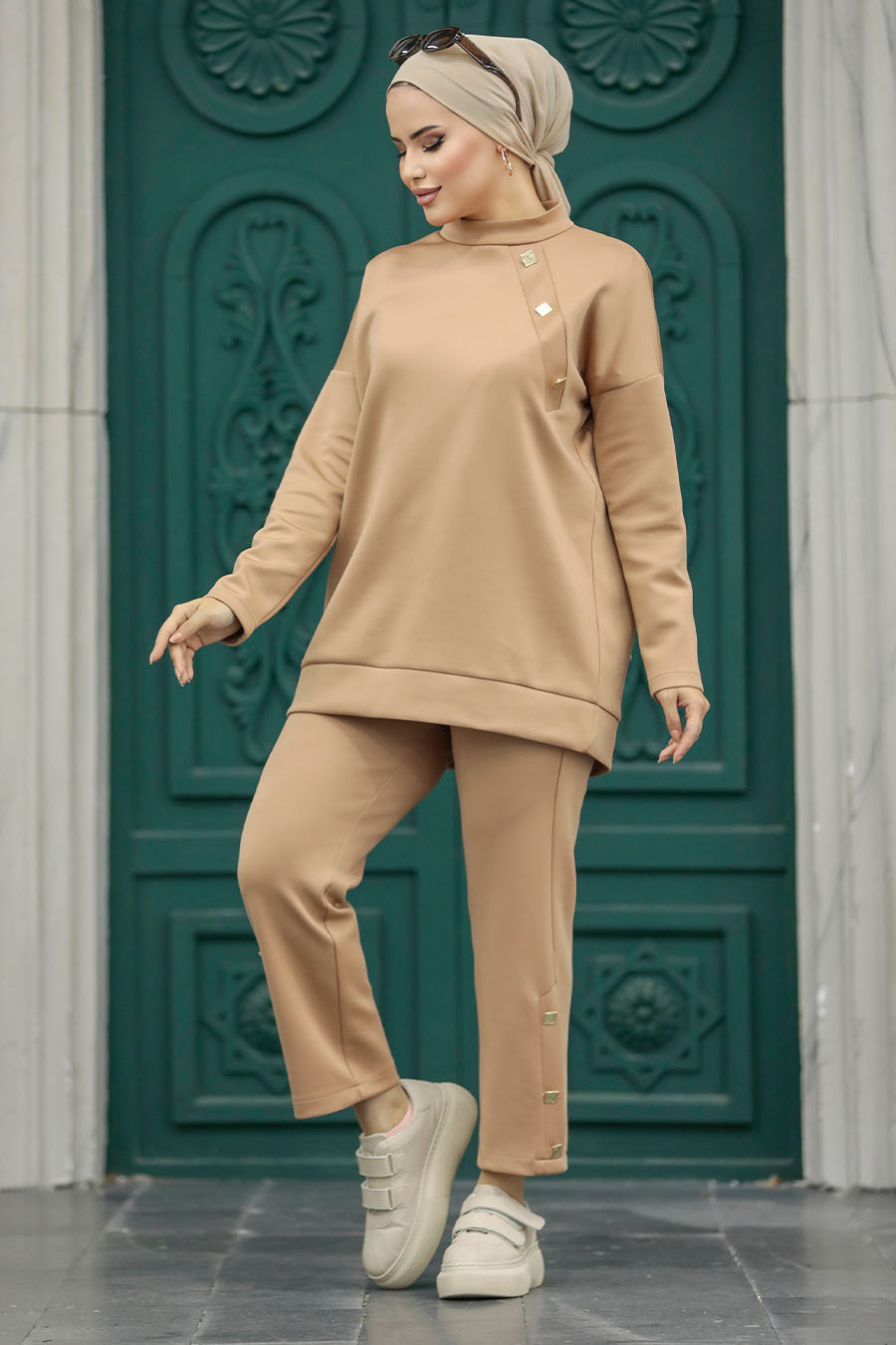 Neva Style - Biscuit Women Dual Suit 71101BS