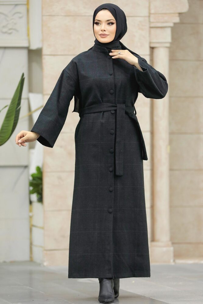 Neva Style - Black High Quality Coat 5945S - 2