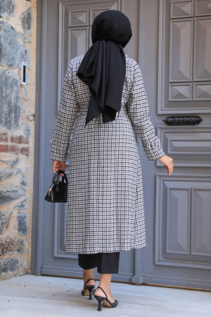 Black High Quality Coat 5956S - 6