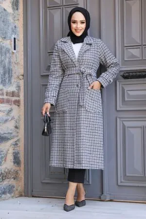 Black High Quality Coat 5956S - 1