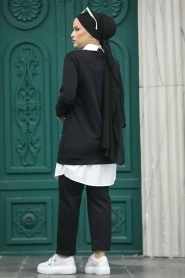 Neva Style - Black High Quality Dual Suit 22241S - Thumbnail
