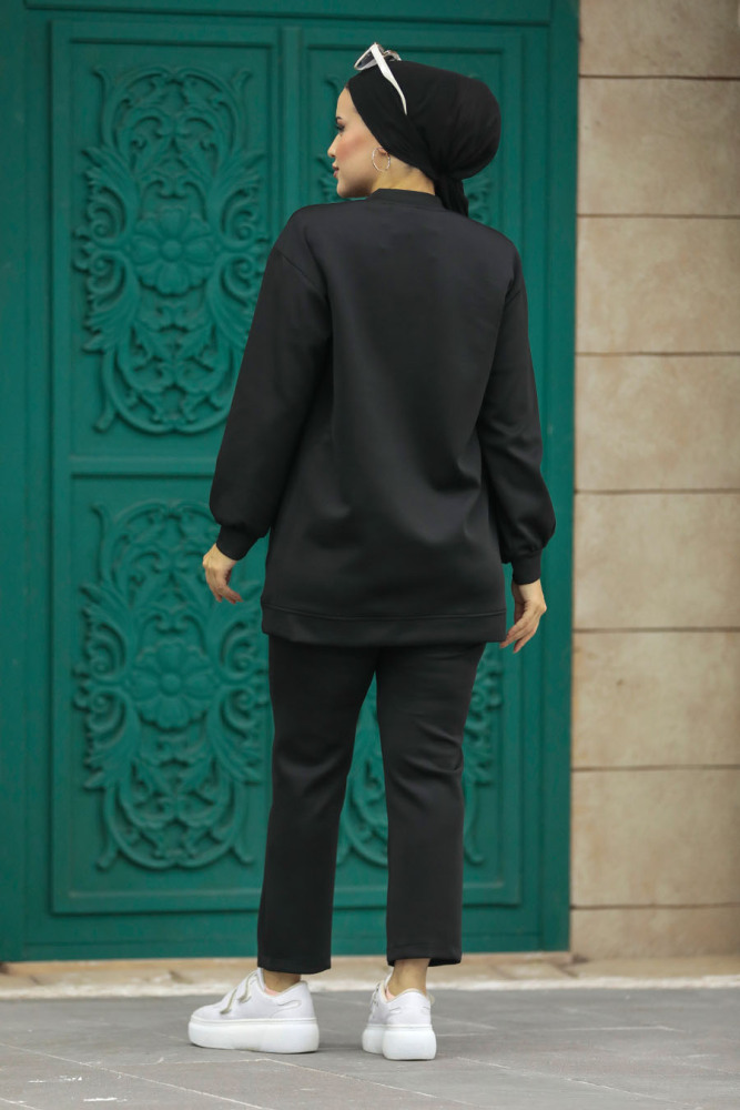 Black High Quality Dual Suit 7097S - 3
