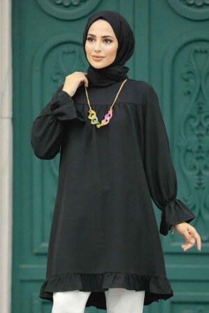 Black High Quality Tunic 5281S - 1