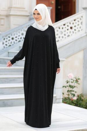 Neva Style - Black Hijab Tunic 208S - 1