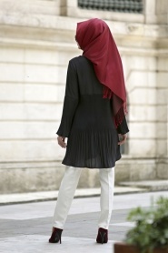 Neva Style - Black Hijab Tunic 267S - Thumbnail