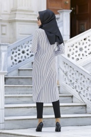 Neva Style - Black Hijab Tunic 2901S - Thumbnail