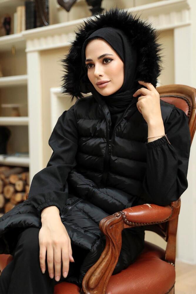 Neva Style - Black İnflatable Vest 3050S - 4