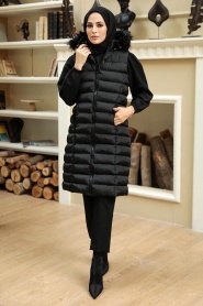 Neva Style - Black İnflatable Vest 3050S - Thumbnail