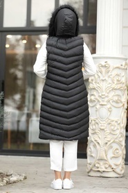 Neva Style - Black İnflatable Vest 4070S - Thumbnail