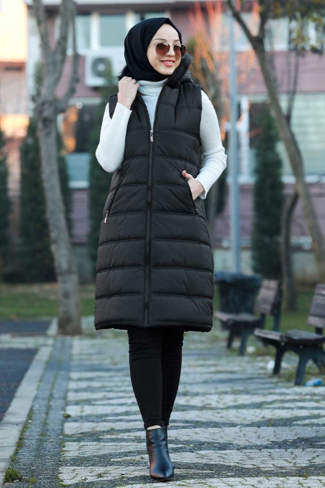 Neva Style - Black İnflatable Vest 50880S - 2