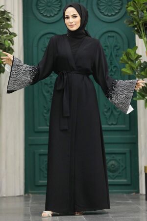 Black Long Abaya 601800S 