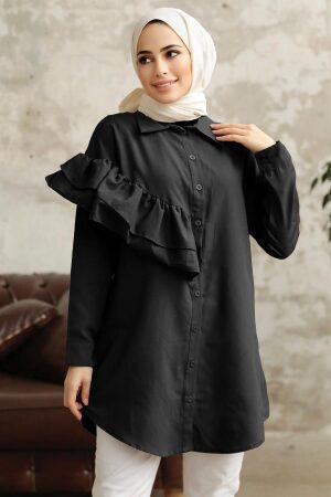 Black Modest Tunic 11191S - 1