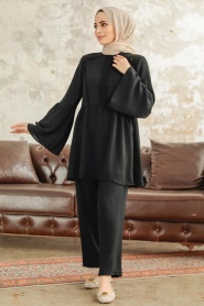 Neva Style - Black Muslim Dual Suit 6250S - Thumbnail