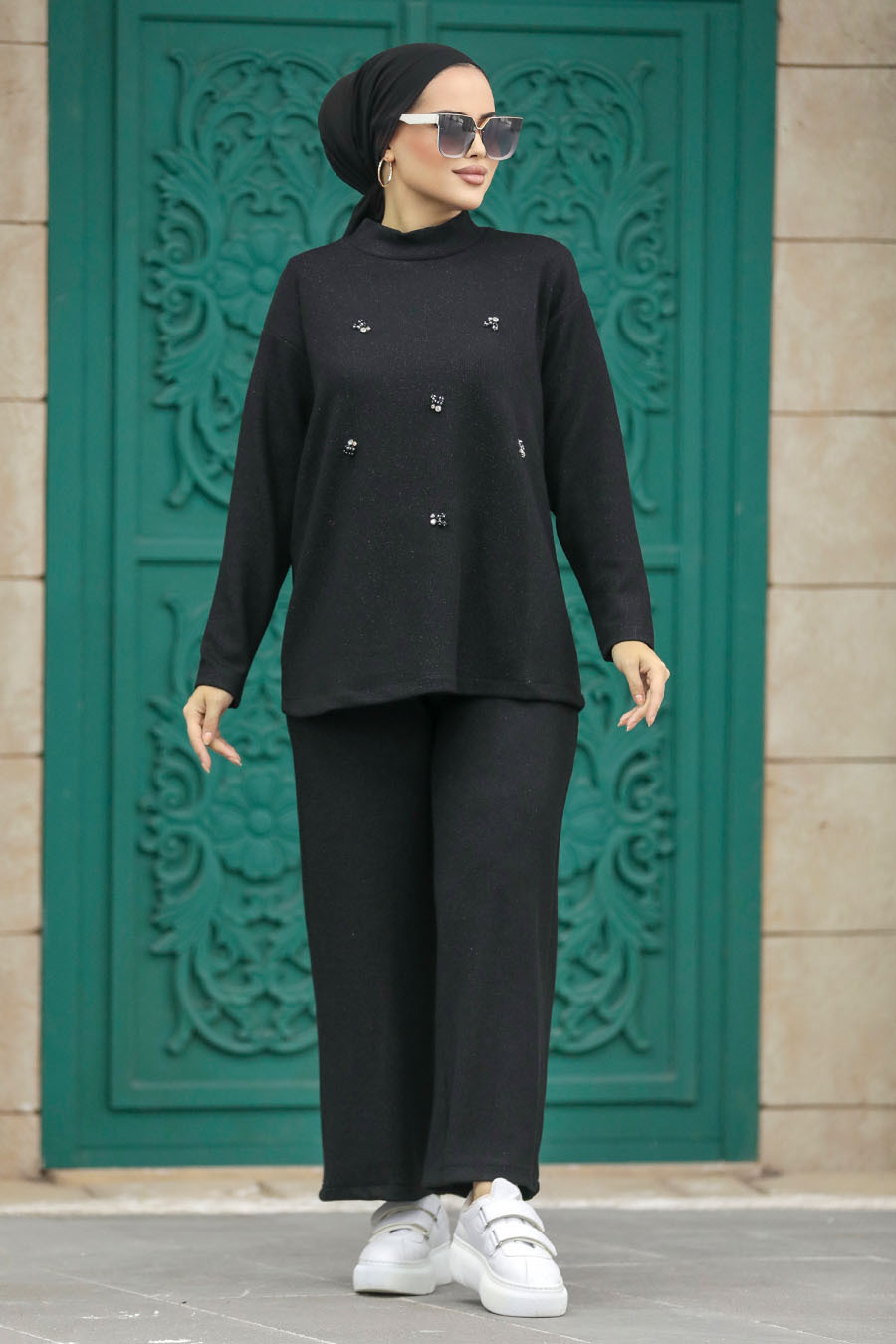 Neva Style - Black Muslim Dual Suit 71041S