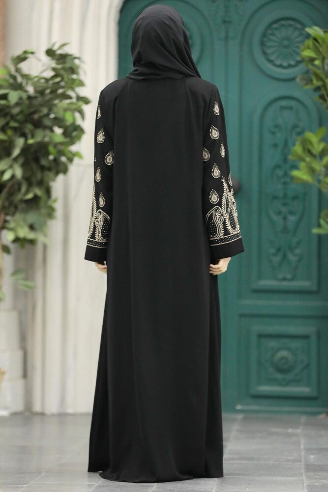 Black Women Abaya 90201S - 7