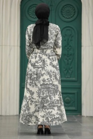 Neva Style - Black Women Dress 5888S - Thumbnail