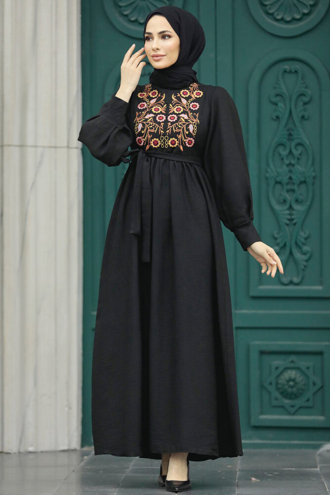 Black Women Dress 5914S - 1