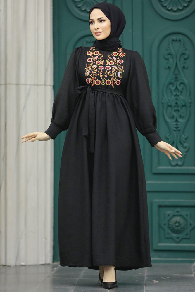 Black Women Dress 5914S - 3