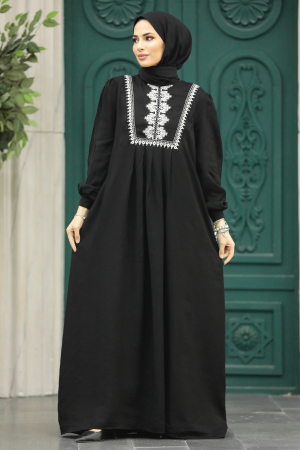 Black Women Dress 89531S - 1