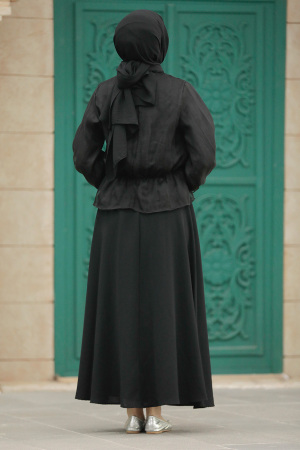 Black Women Dual Suit 3199S - 4