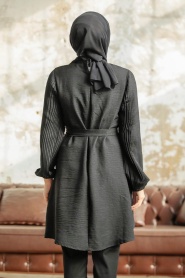 Neva Style - Black Women Tunic 41221S - Thumbnail