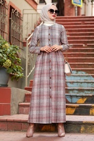 Neva Style - Bonnet Hijab Carrelage 8941 KRMT - Thumbnail