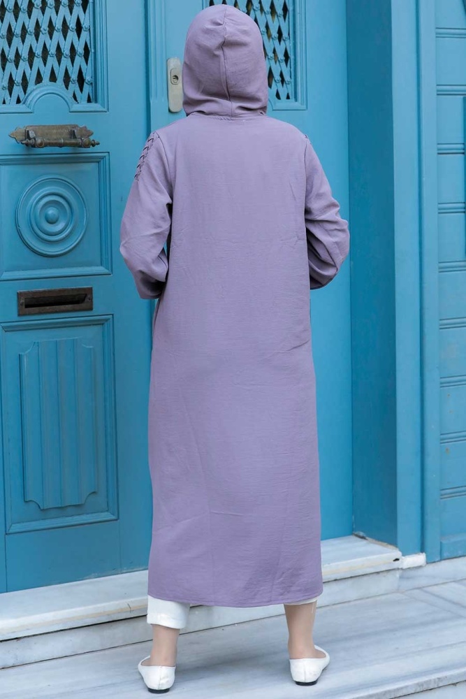 Neva Style - Bonnet Hijab Rose Séchée 15630GK - 3