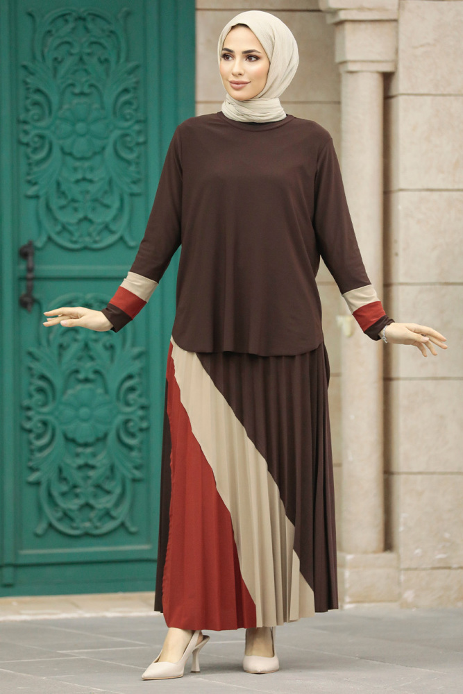 Brown High Quality Dual Suit 41452KH - 2
