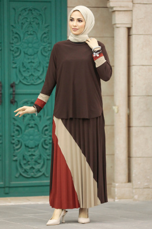Brown High Quality Dual Suit 41452KH - 1
