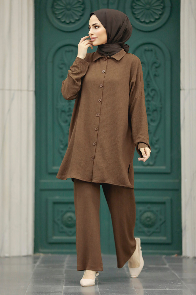 Brown High Quality Dual Suit 41771KH - 3