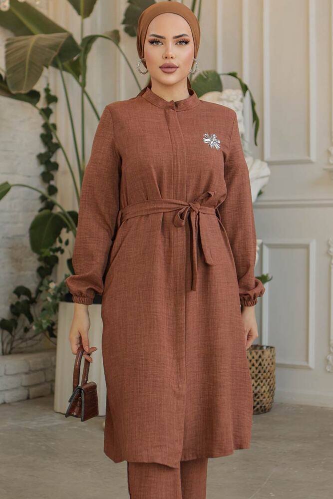 Brown Modest Tunic 646KH - 2