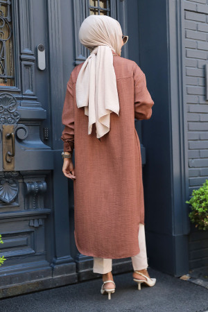 Brown Modest Tunic 660KH - 3